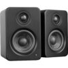 Kanto Living YU2 Powered Desktop Speakers (Matte Black, Pair)
