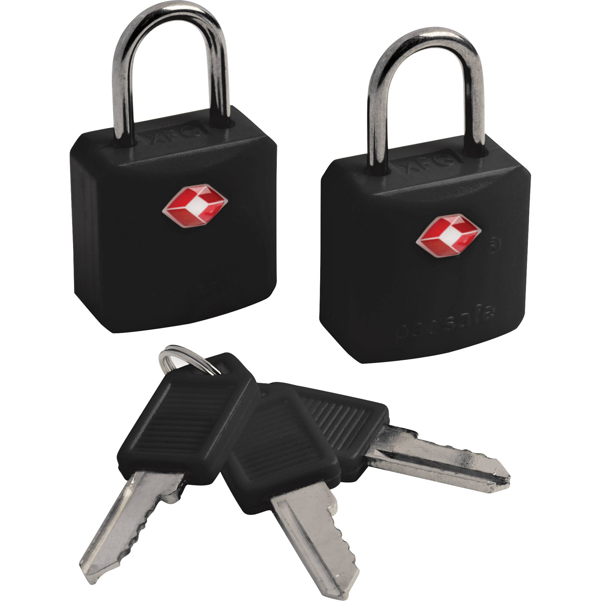 Pacsafe Prosafe 620 TSA-Accepted Luggage Locks (Two, Black)
