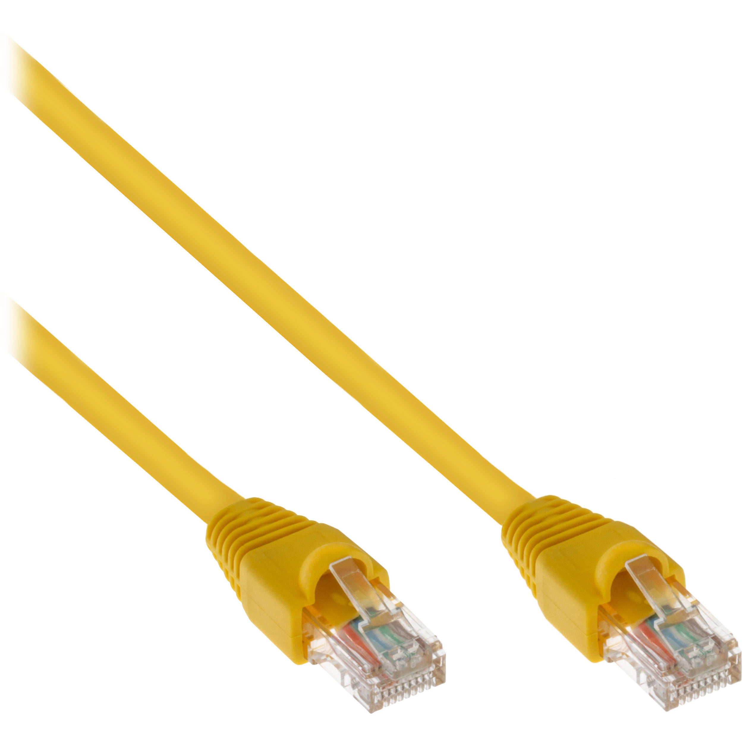 Pearstone Cat 5e Snagless Patch Cable (25', Yellow)