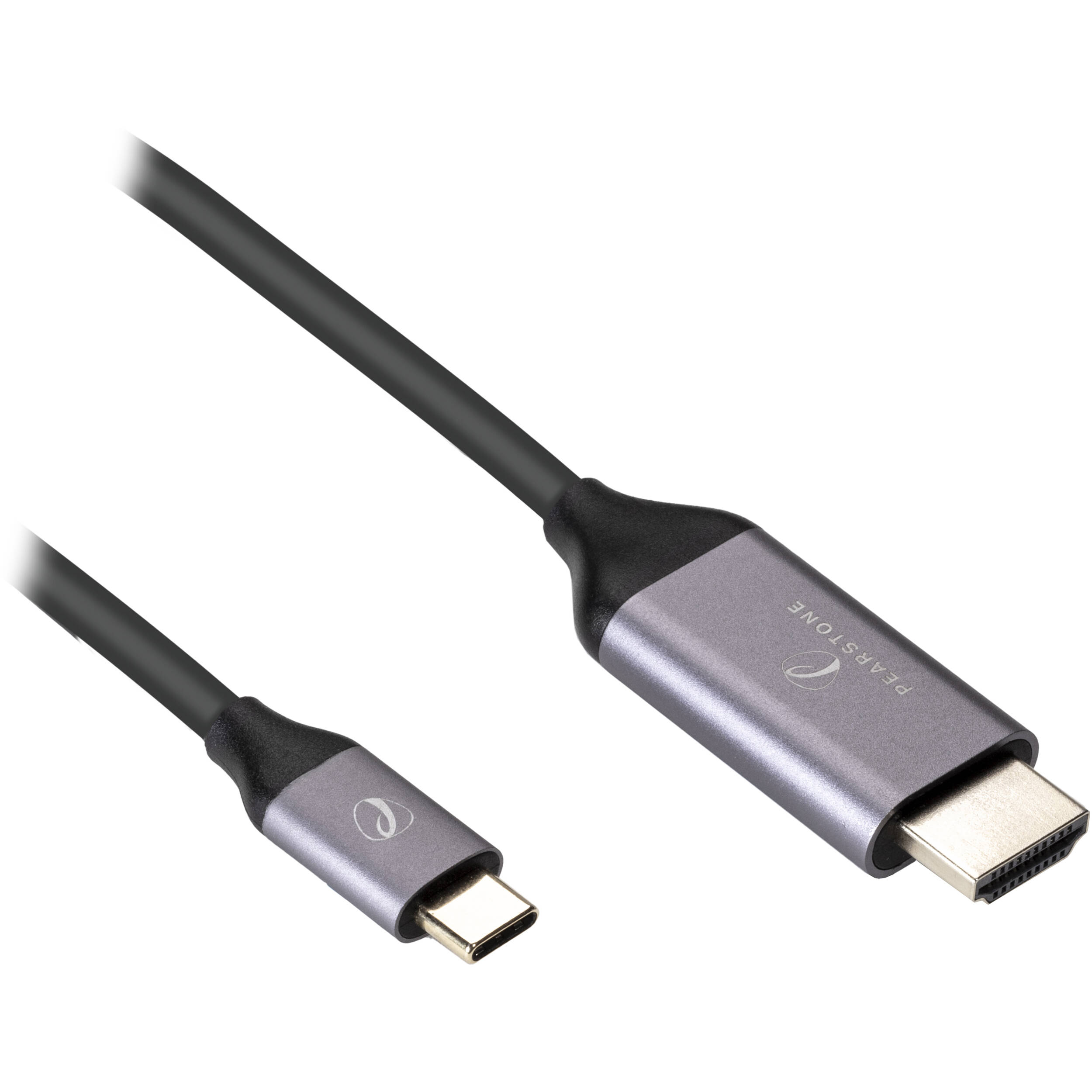 Pearstone USB Type-C Male to HDMI Male 4K Cable (10')