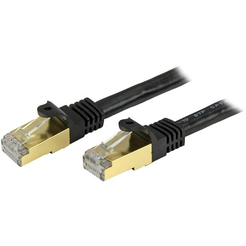 StarTech Cat6a 10GbE RJ-45 Cable (14', Black)