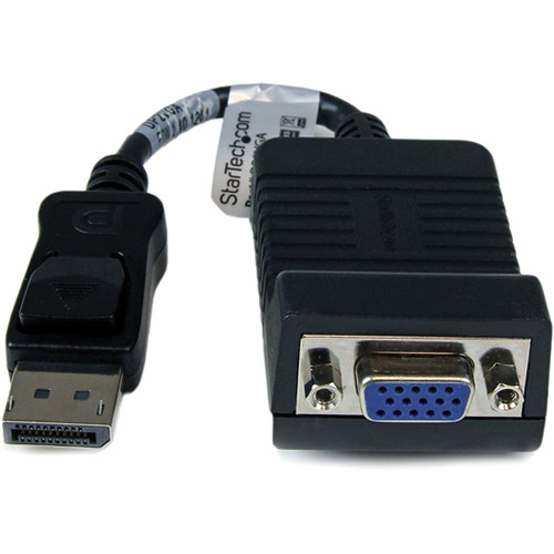 StarTech DisplayPort to VGA Video Adapter Converter (Black)